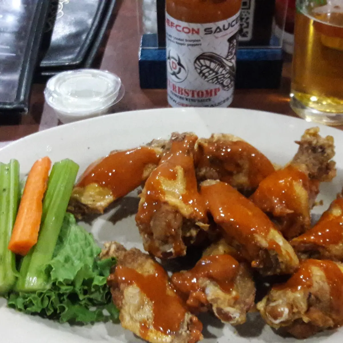 Wings with My Own Sauce