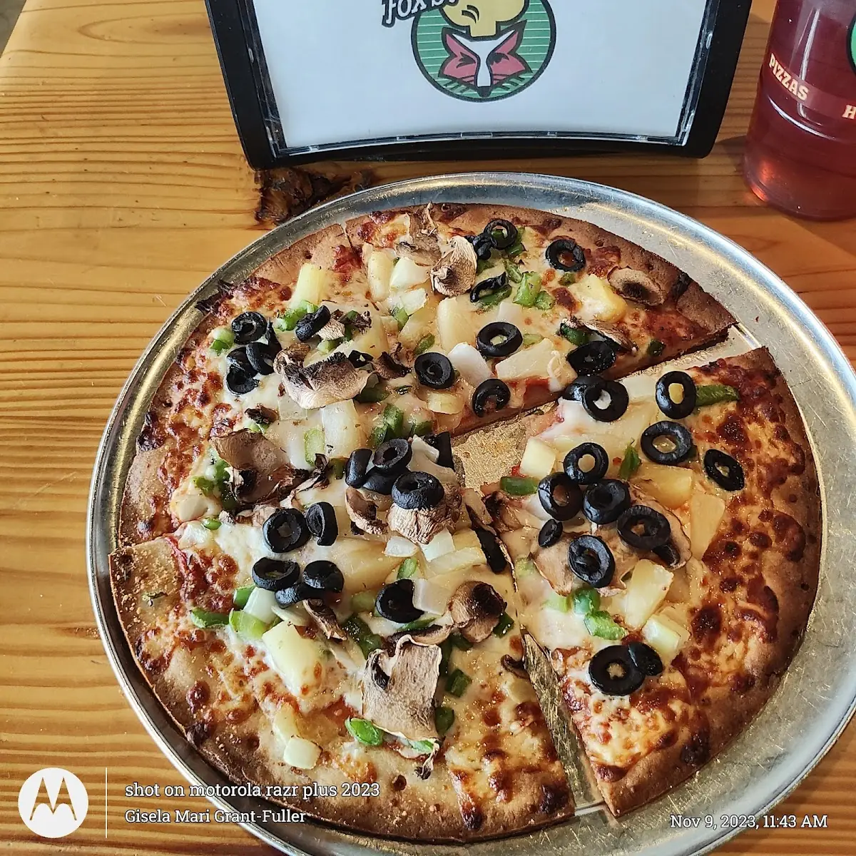 Gluten Free Veggie Pizza