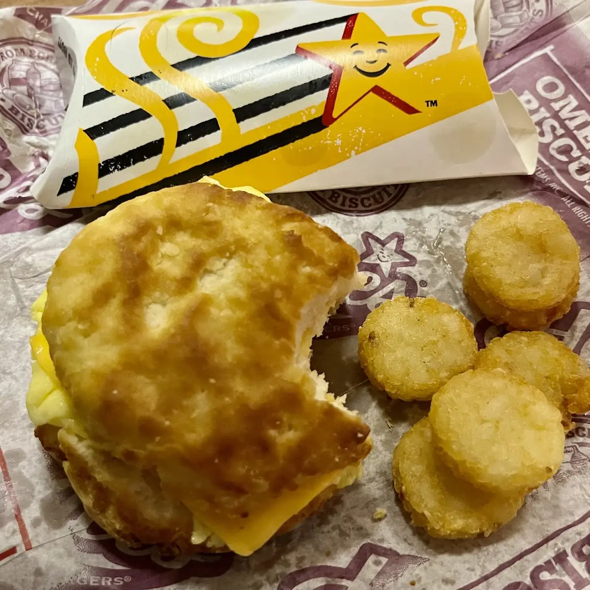Egg and Cheese Biscuit Sandwich
