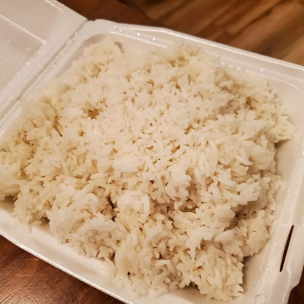 Healthy Serving Steamed Rice