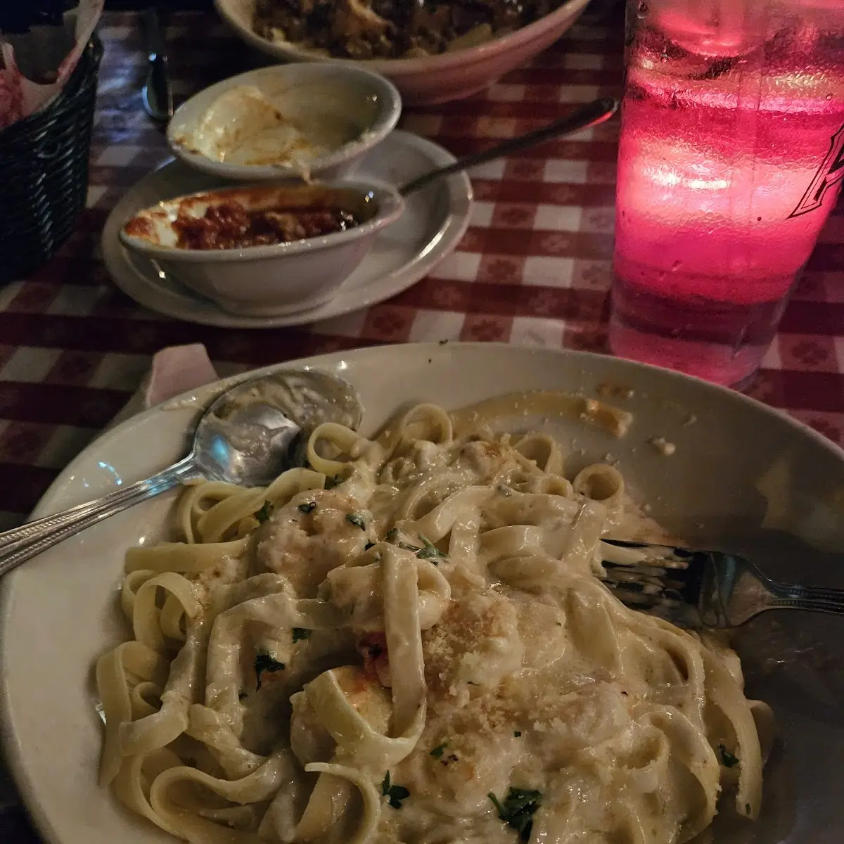 Shrimp Alfredo