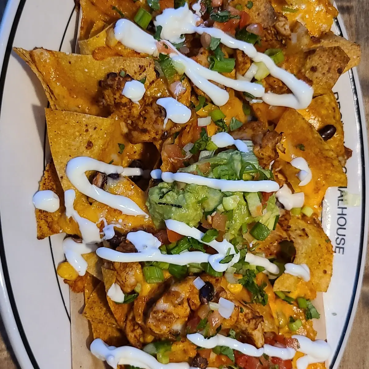 Loaded Nachos Half Order
