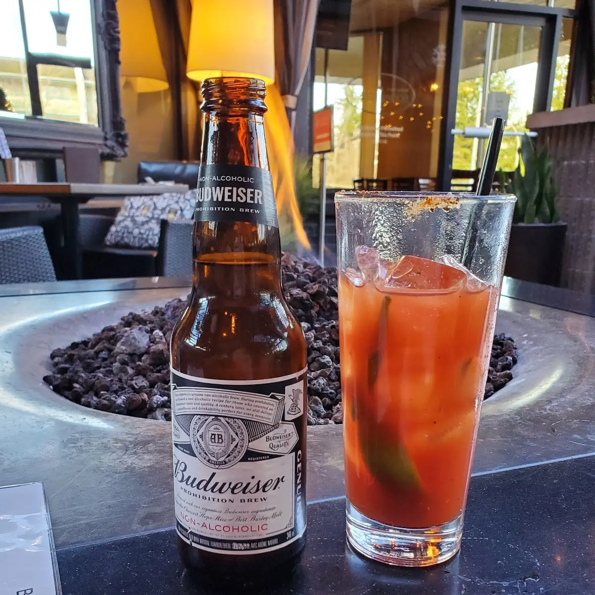 Non Alcohol Budweiser & Ceasar