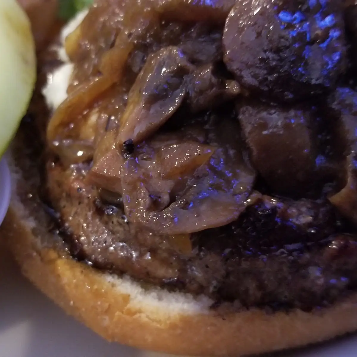 Mushroom and Swiss Burger