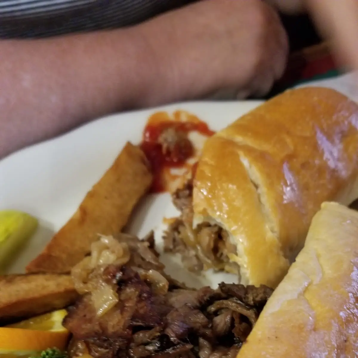 Shaved Prime Rib Sandwich