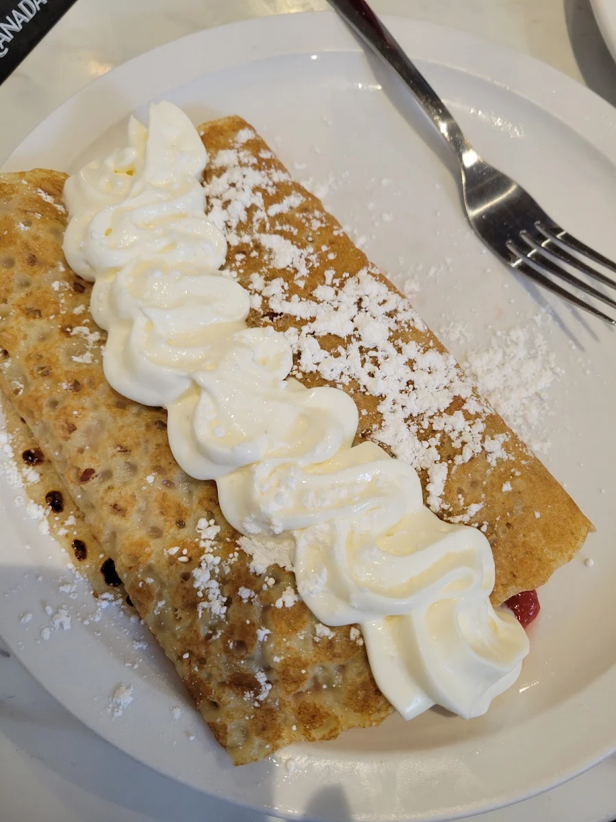 Crepes and Hash Browns