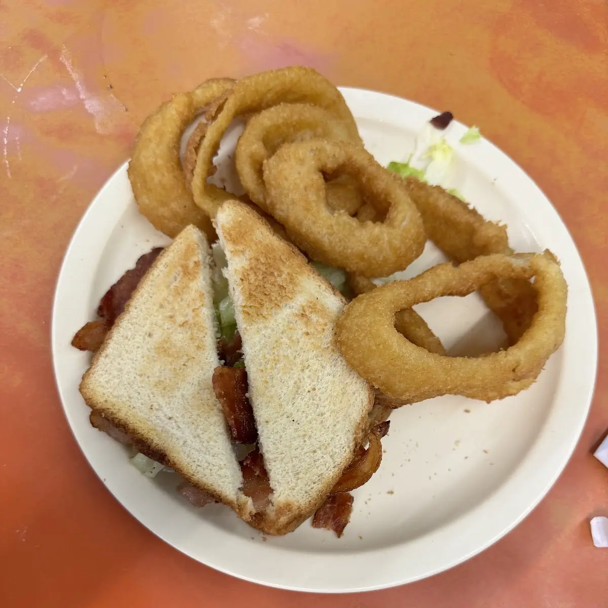blt with Onion Rings