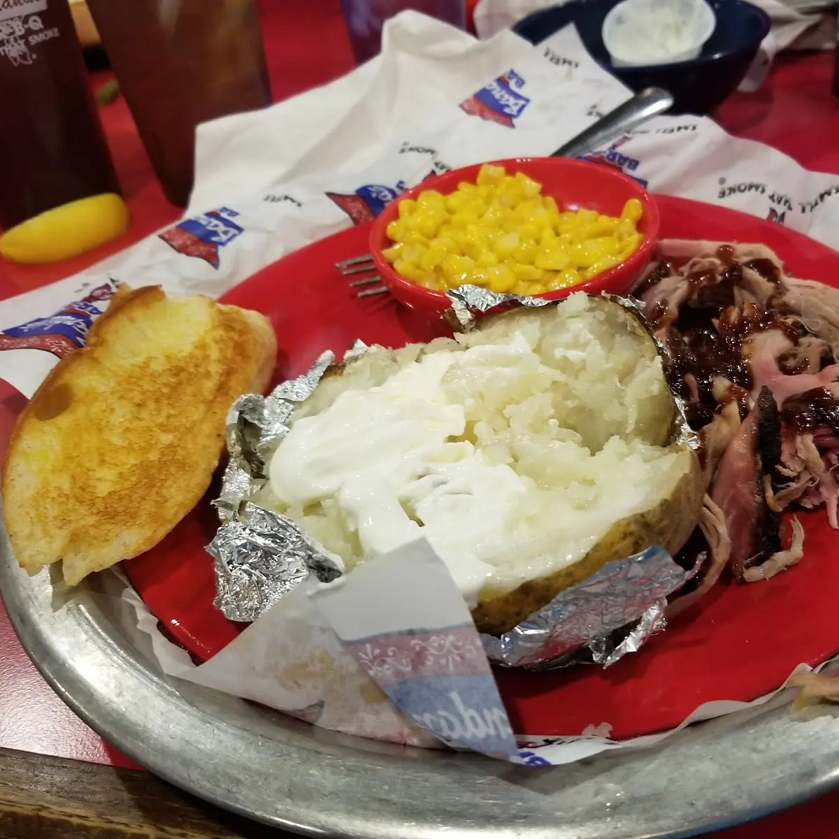 BBQ Pulled Pork Baked Potato