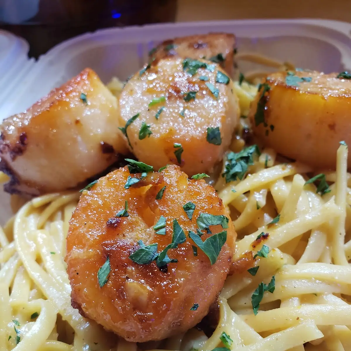 Pan Seared Scallops