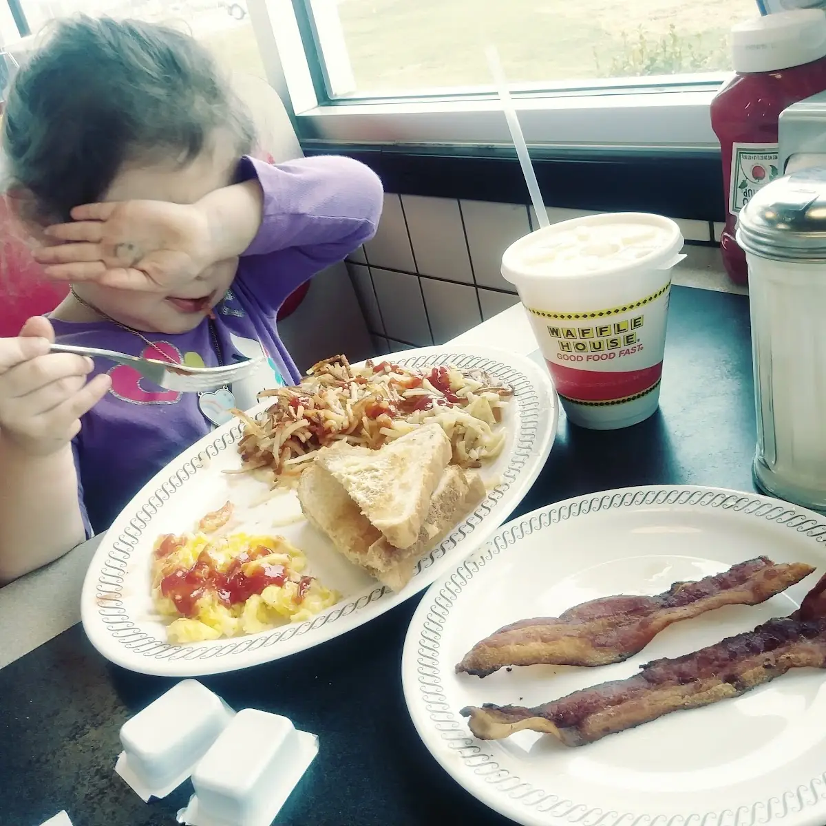 Bacon Eggs Cheese Hashbrowns