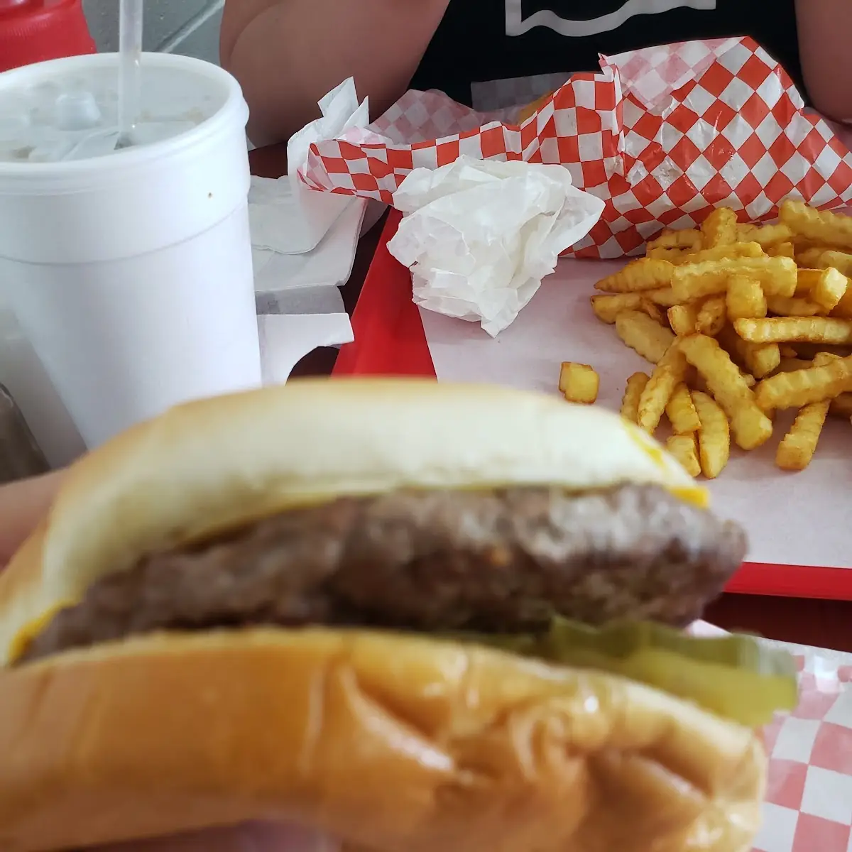 Single Cheeseburger Combo