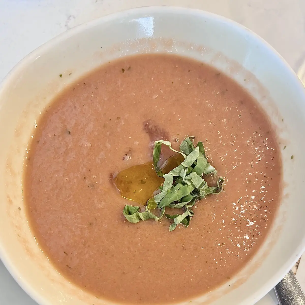 Watermelon Strawberry Gazpacho