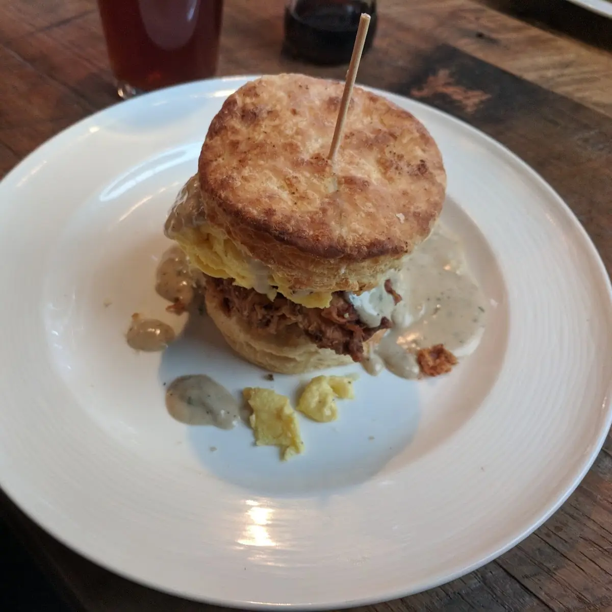 Peppermill Sausage Gravy & Biscuit