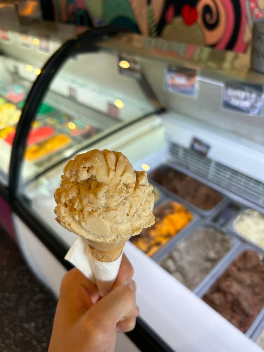 Rock Salt Caramel, Batemans Bay Ice Creamery & Cafe