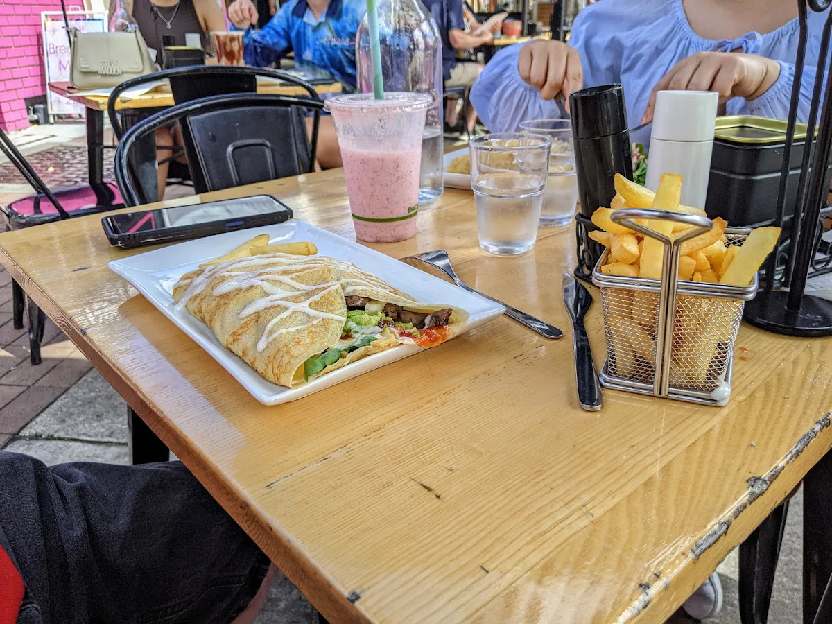 Vegetarian Pancake Special, Batemans Bay Ice Creamery & Cafe