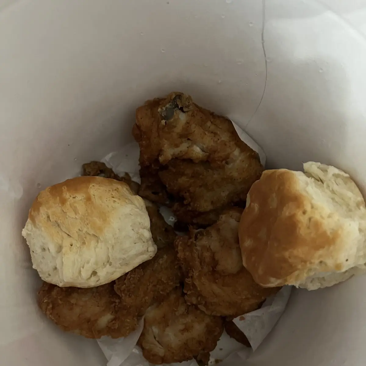 Fried Chicken with Butter Milk Biscuit