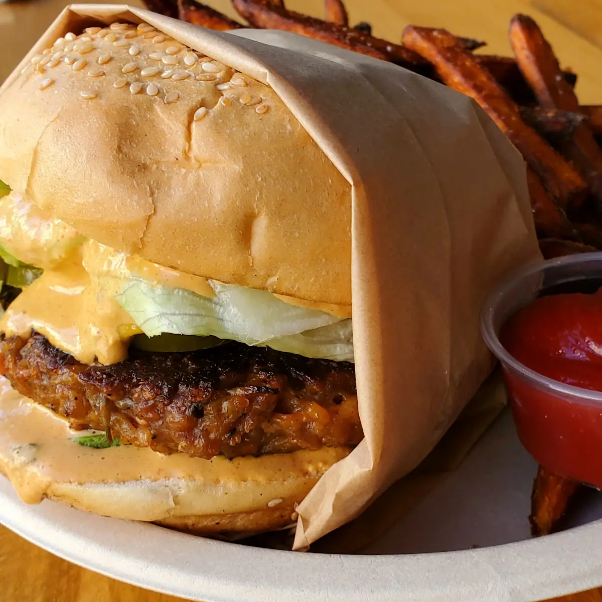 Chipotle Veggie Burger