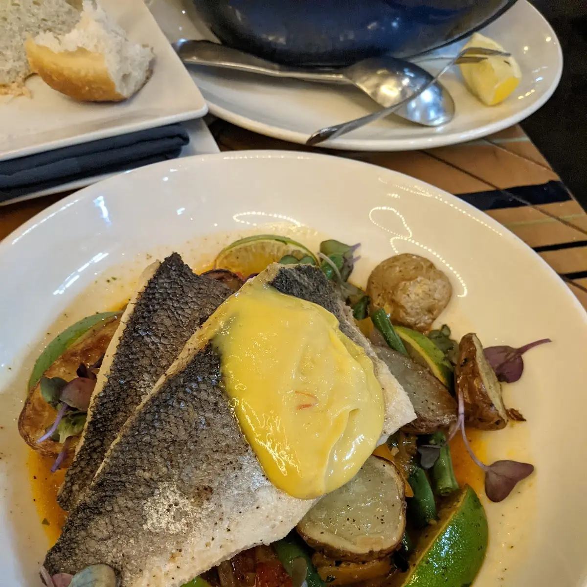 European Seabass with Summer