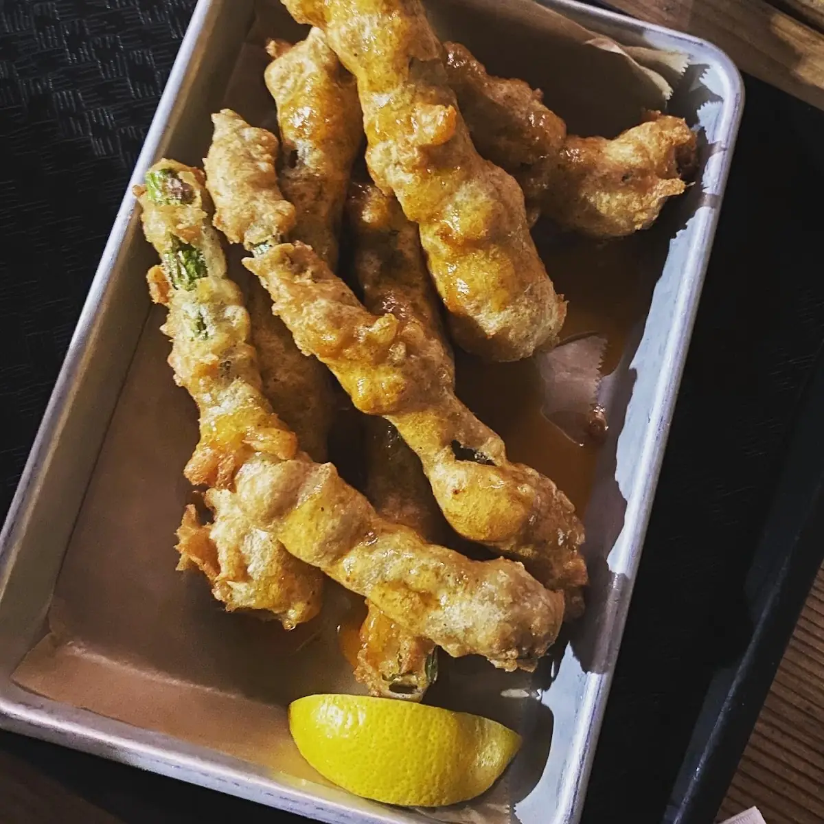 Beer-Battered Asparagus