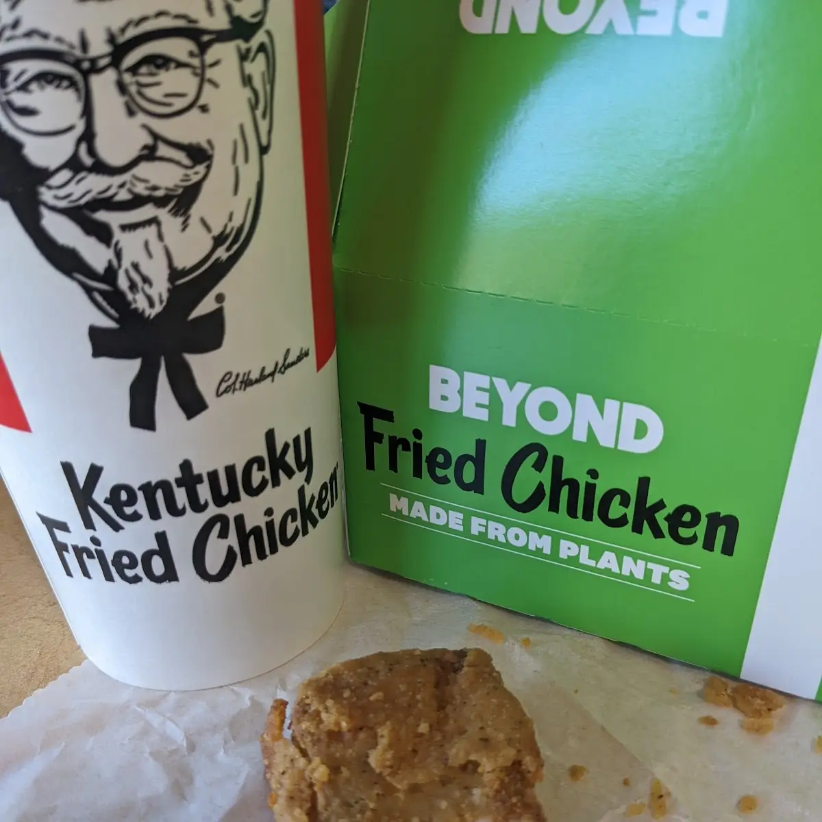 Beyond Chicken Nuggets Tasteless Tough Leather Belt Chunks