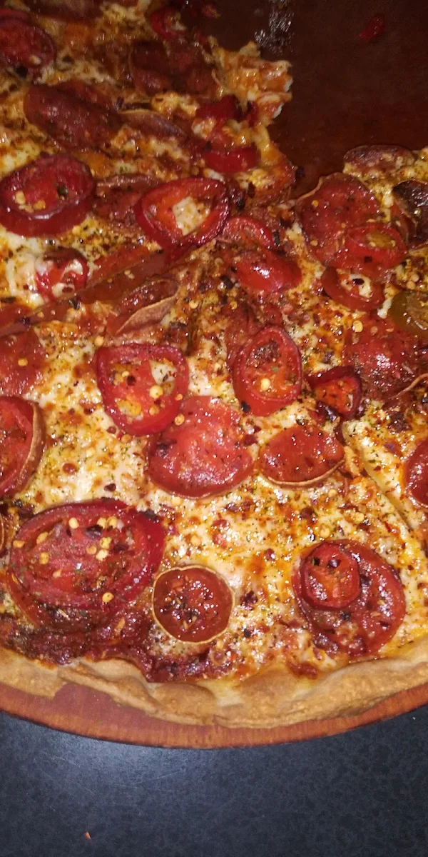 Hot N Spicy Pizza Thin Crust