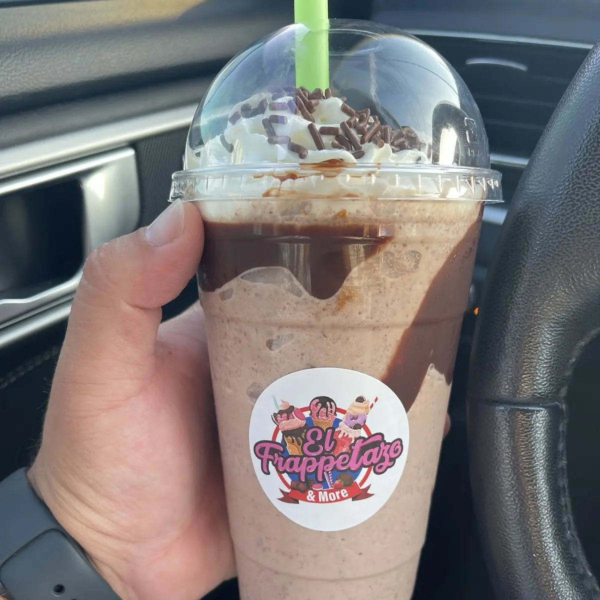 Strawberry Nutella Milkshake