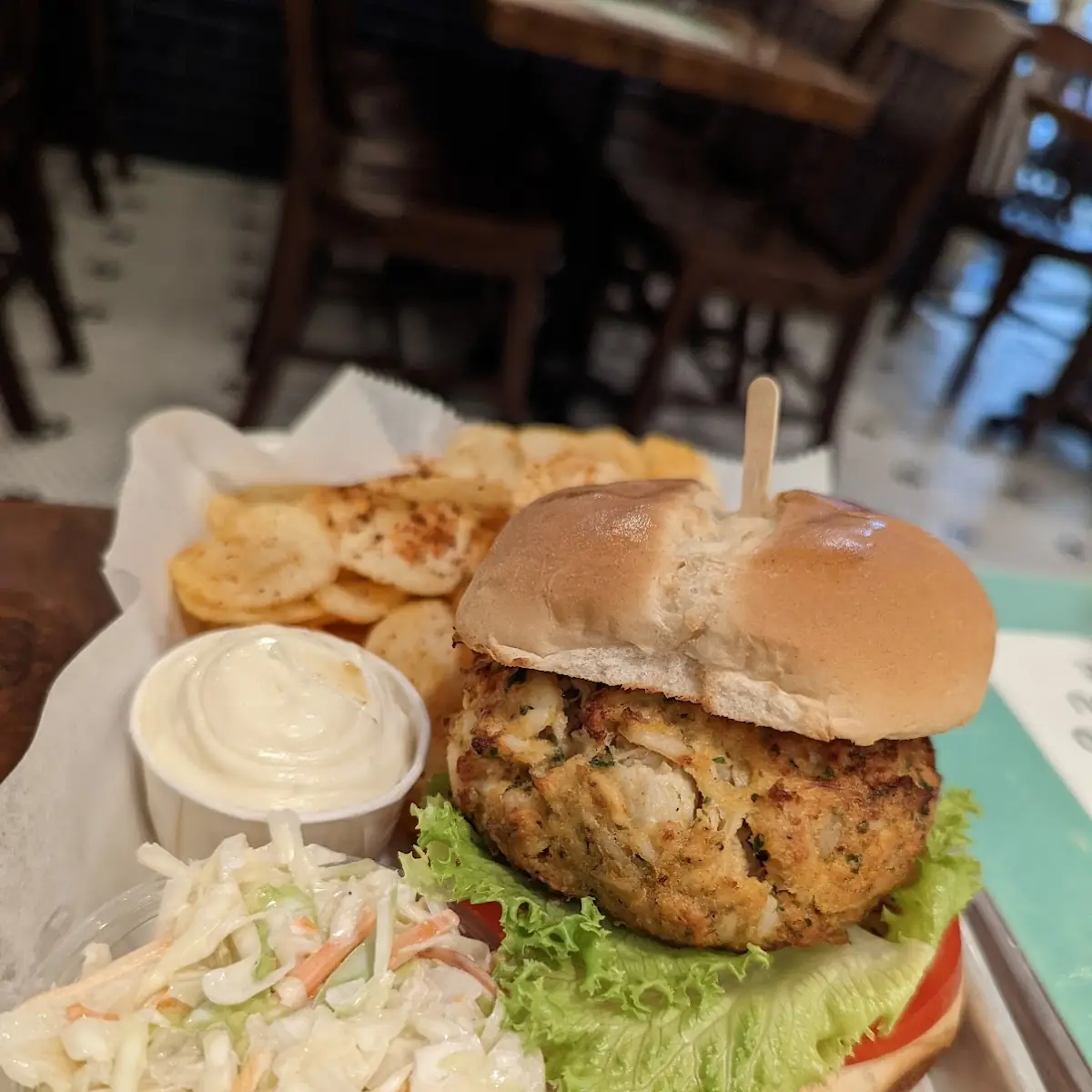 Crab Cake Sandwich