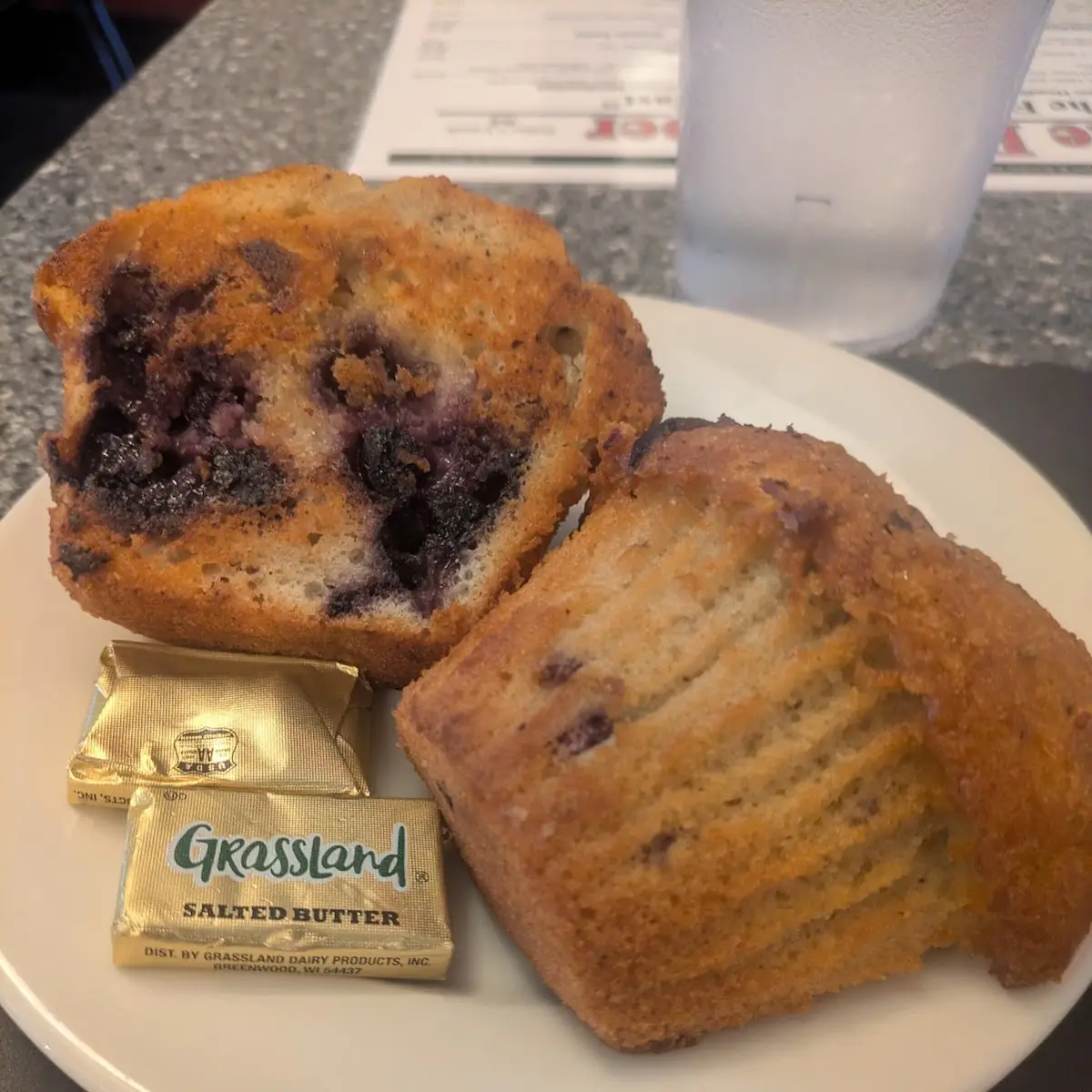 Grilled Blueberry Muffin