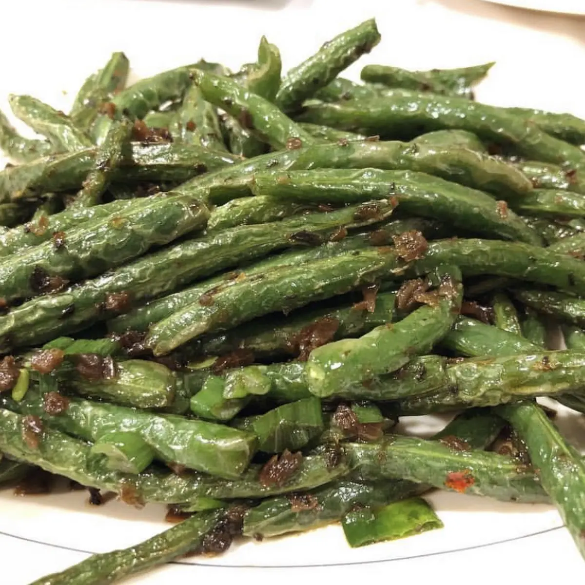 Dry Sautéed String Beans