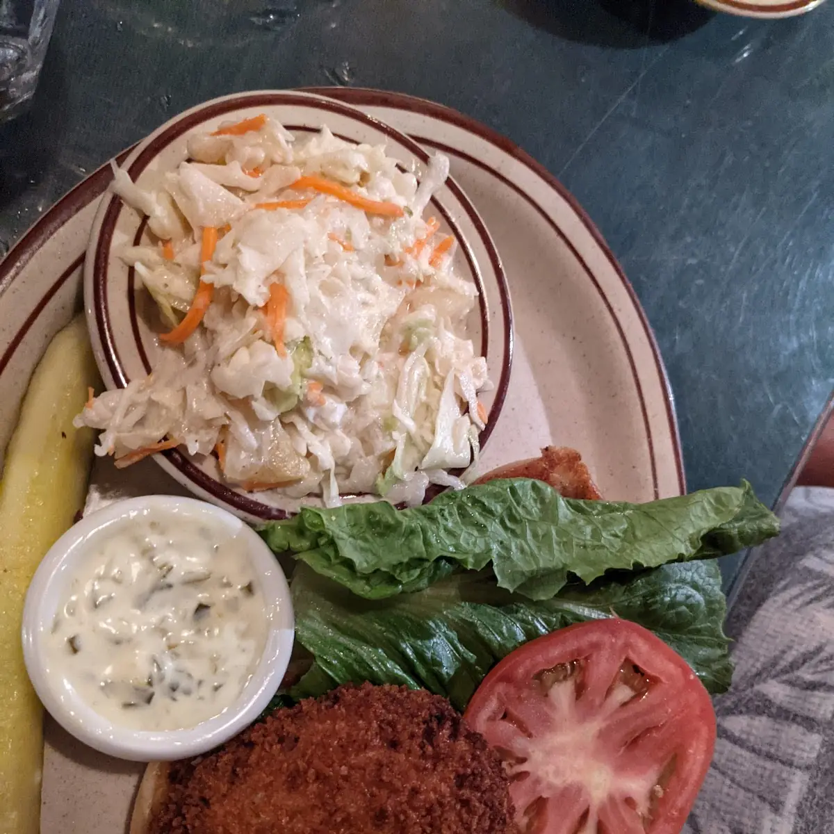 Crab Cake Sandwich