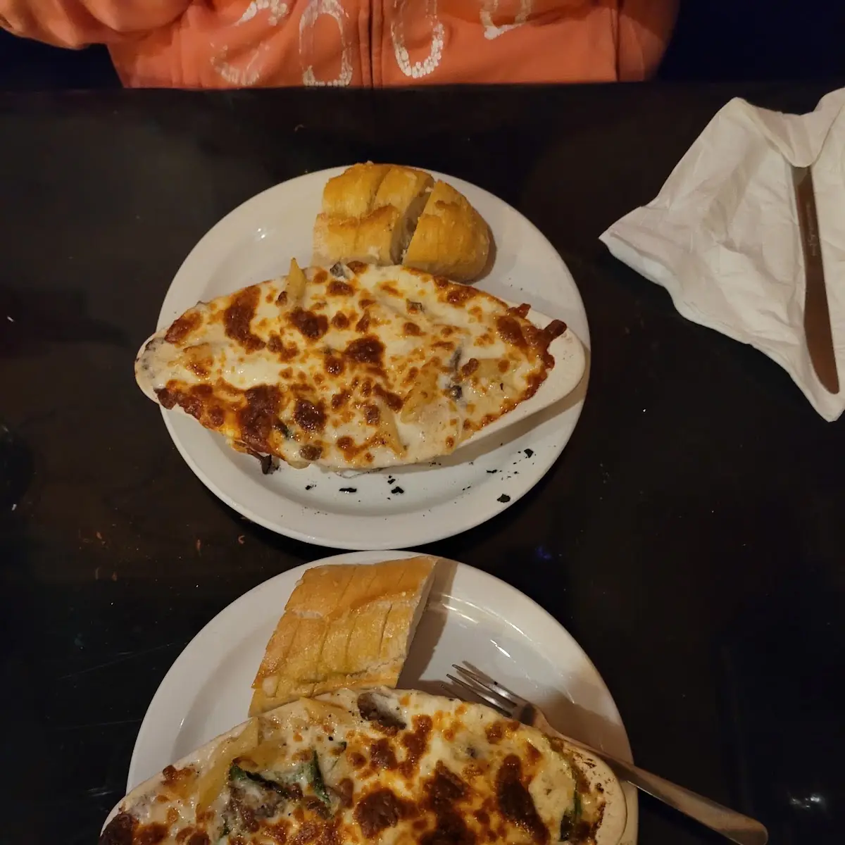 Baked Penne with Chicken Mushrooms & Spinach