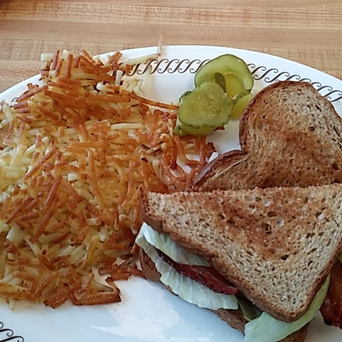 Bacon Lettuce and Tomato Sandwich