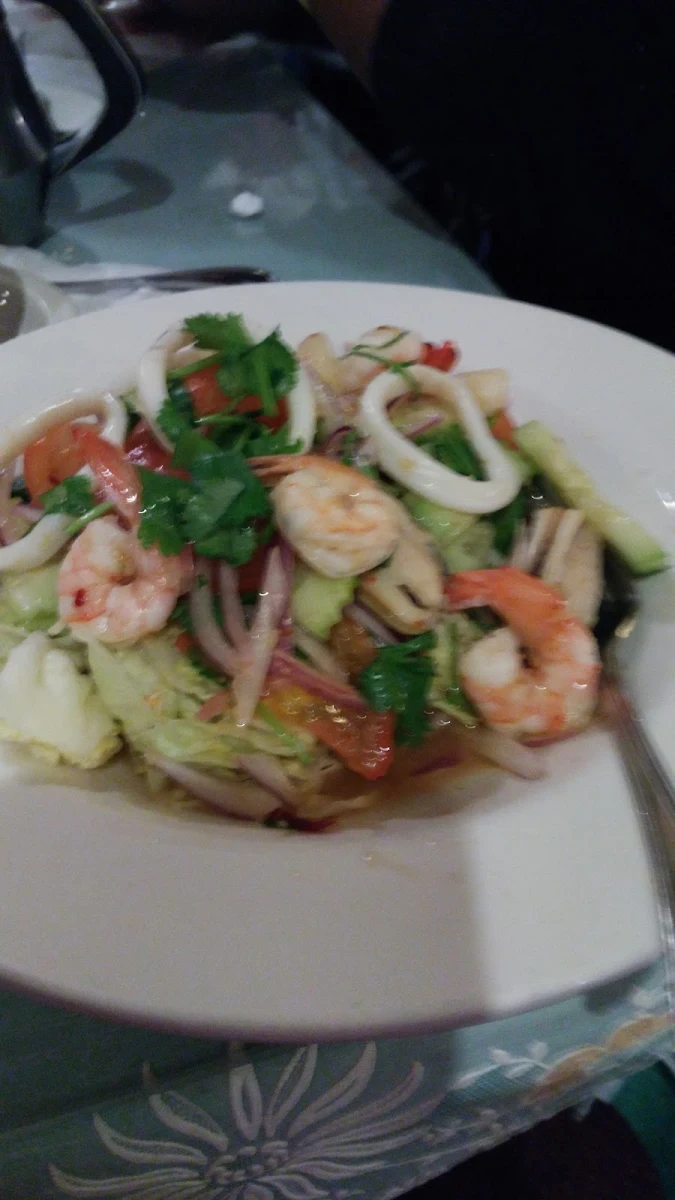 Seafood Salad Thai Style