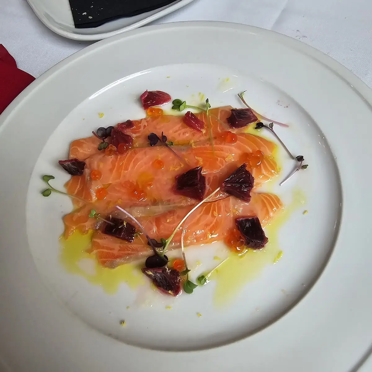 Salmon Crudo