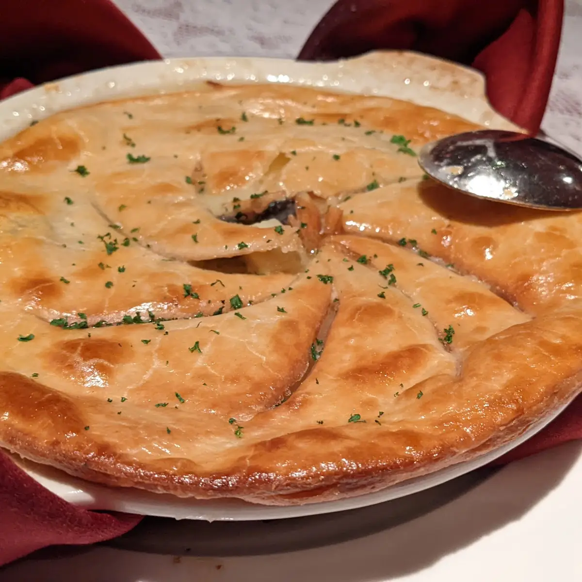 Escargot with Puff Pastry
