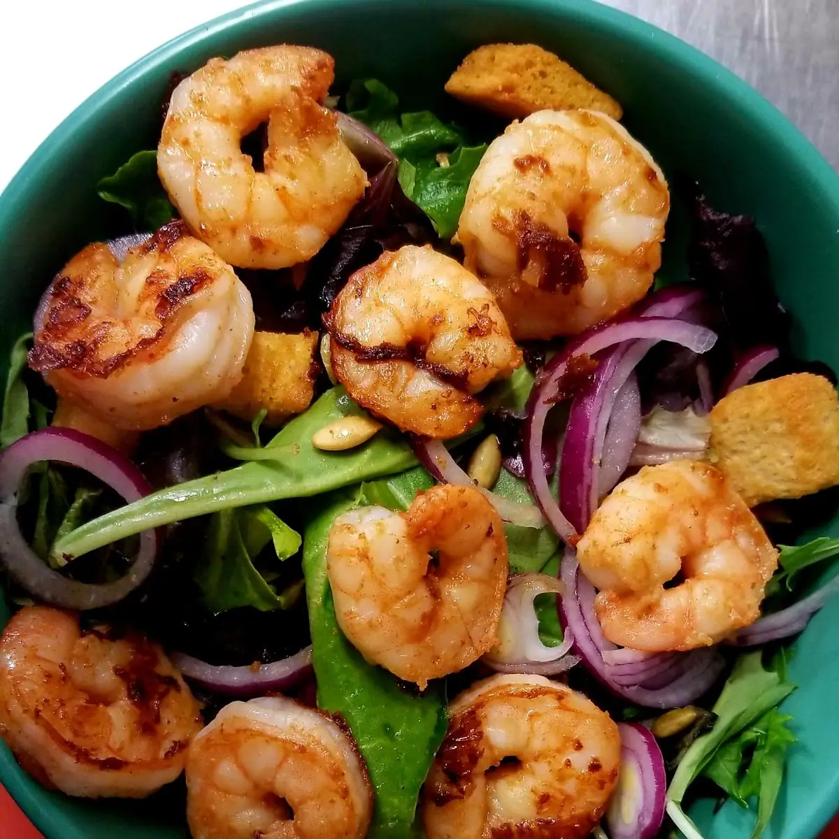 Grilled Shrimp Salad