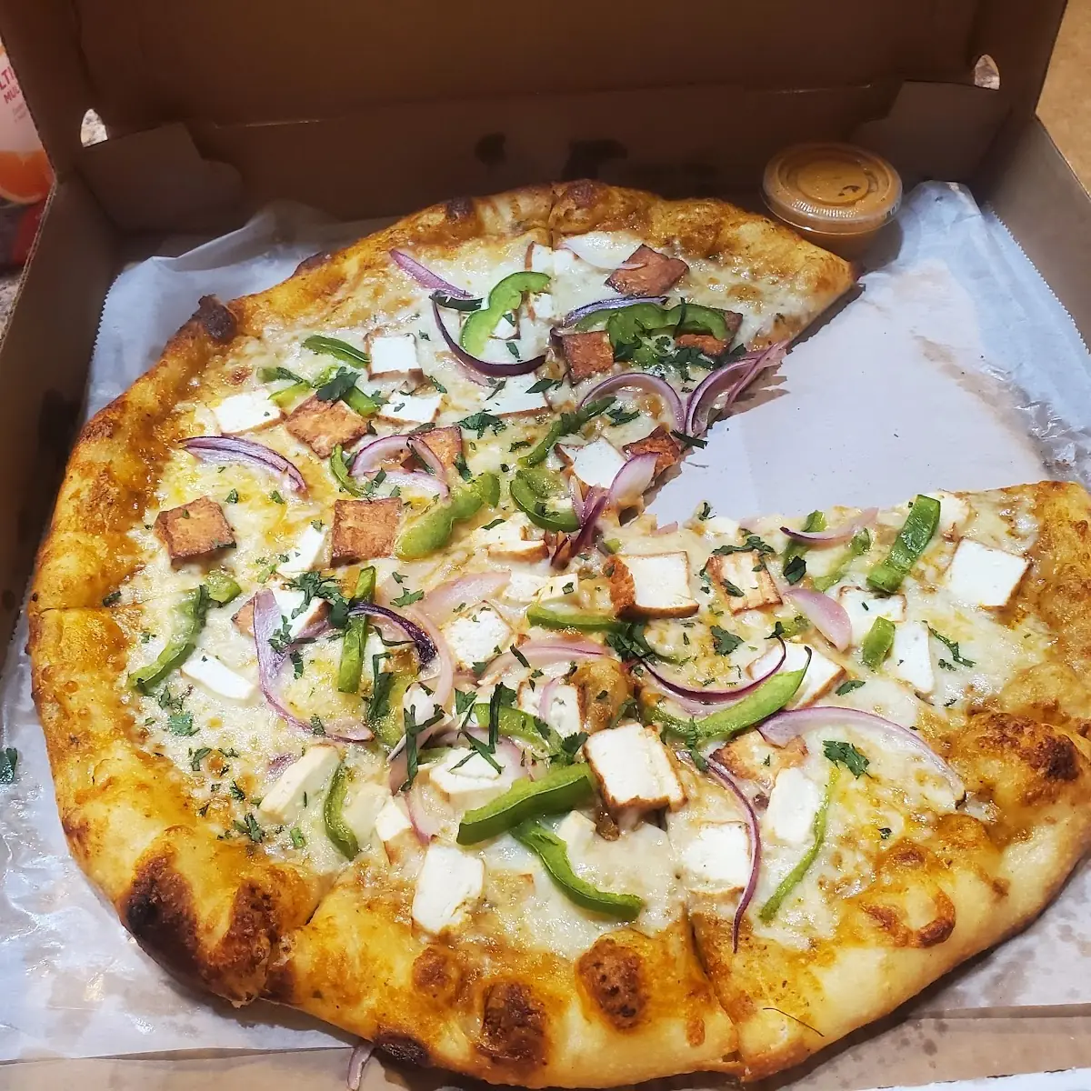 Honey Mustard Chicken Pizza