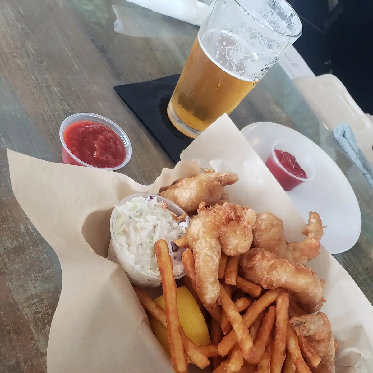Beer Batter Shrimp Basket