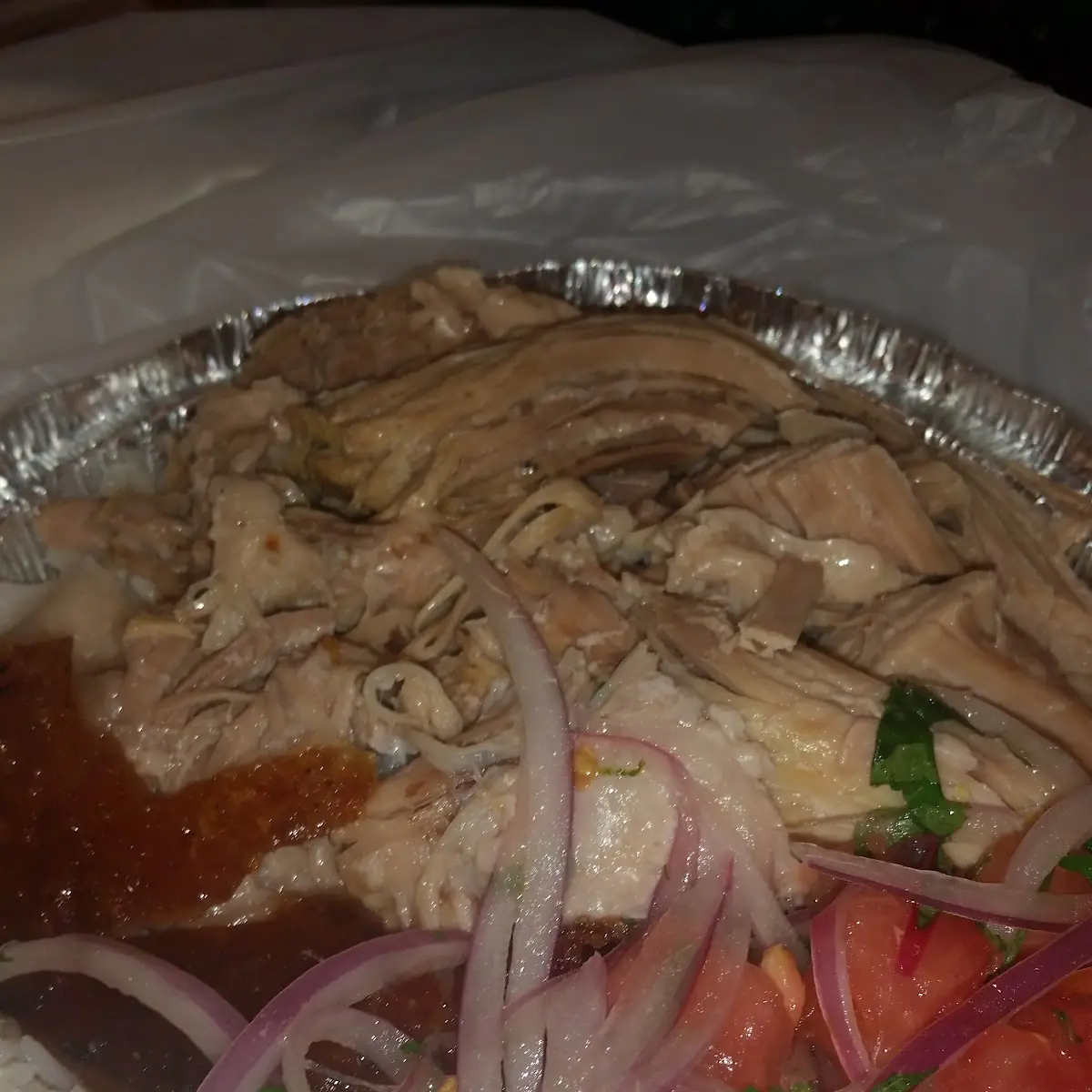 Pernil Arroz Blanco