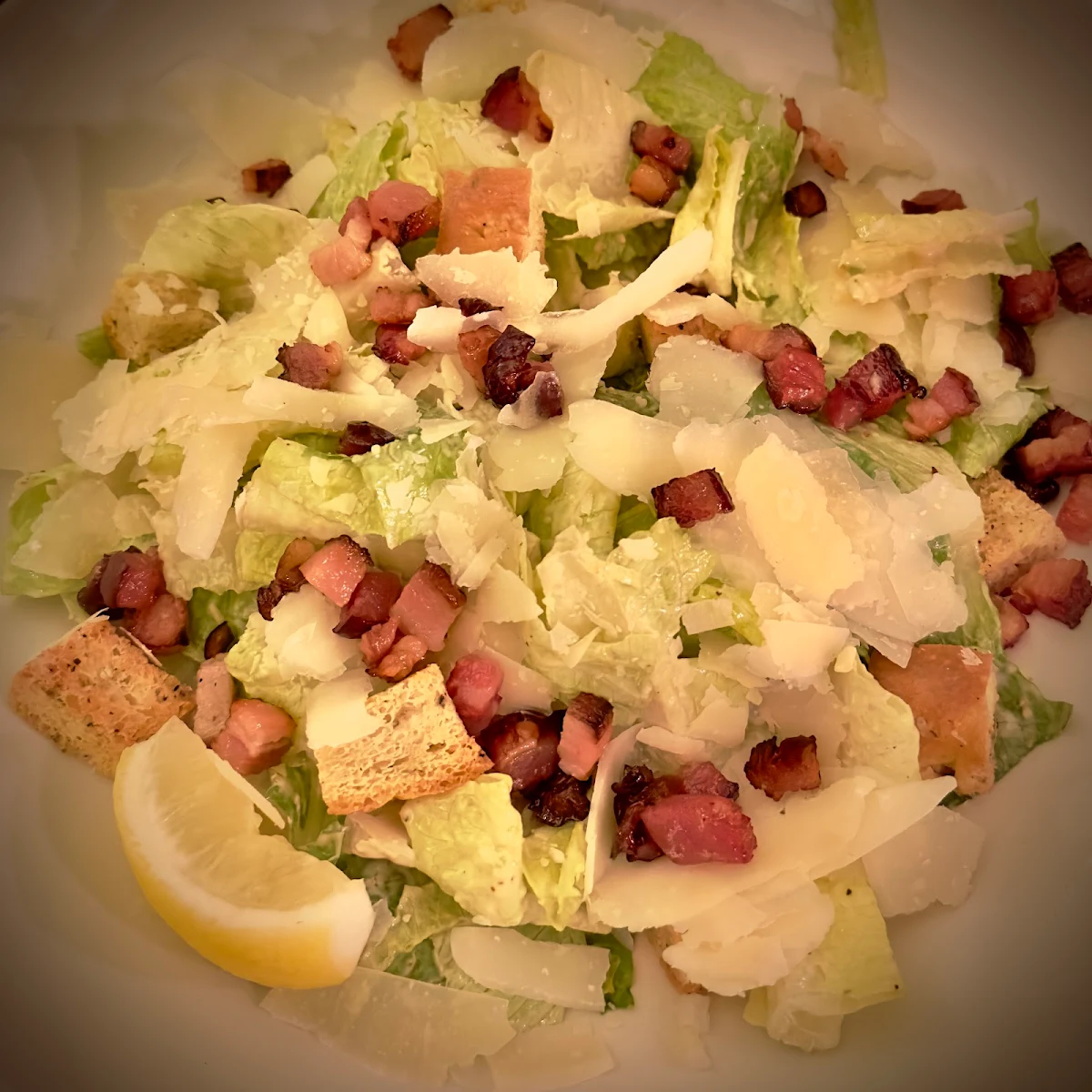 Caesar Salad with House Dressing, KALOS Restaurant