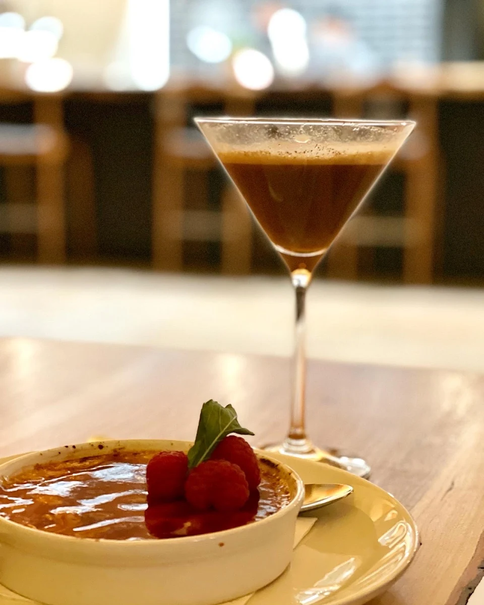 Caramel Latte Martini, KALOS Restaurant