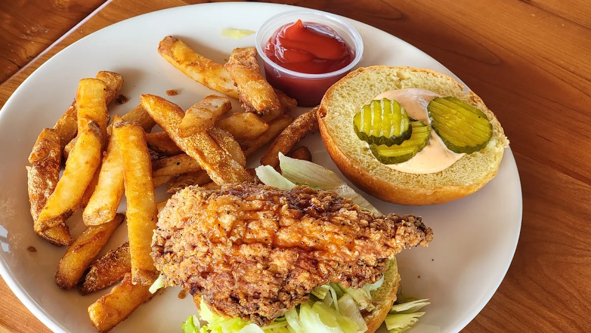 Oxford Chicken Sandwich, KALOS Restaurant