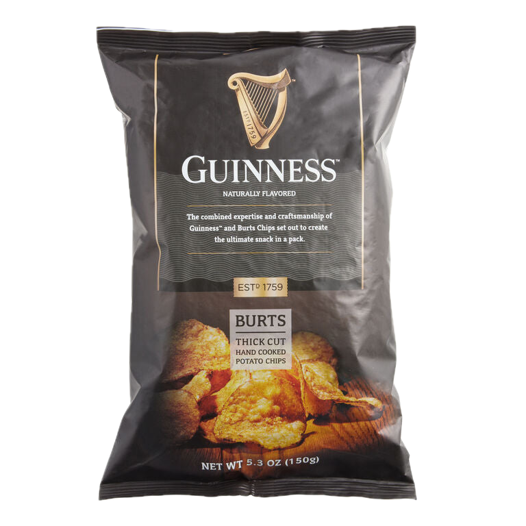 Burts Thick Cut Guinness Potato Chips