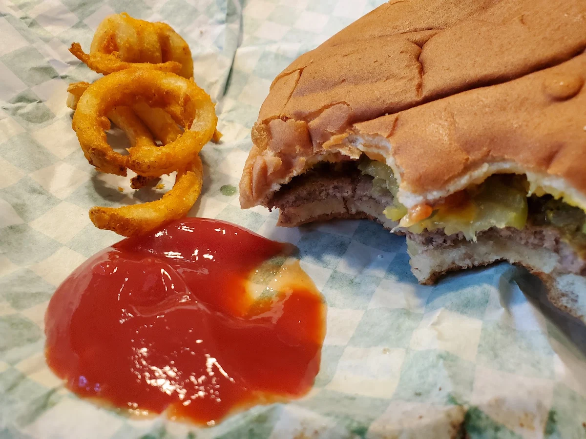 Hamburger and Fries