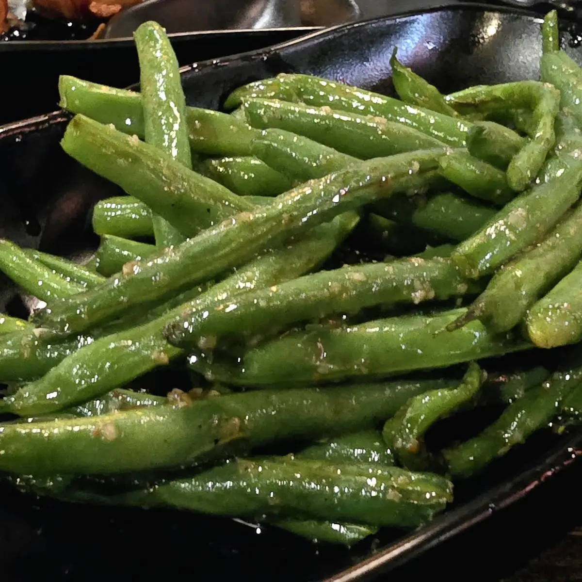 String Bean Garlic Sauce