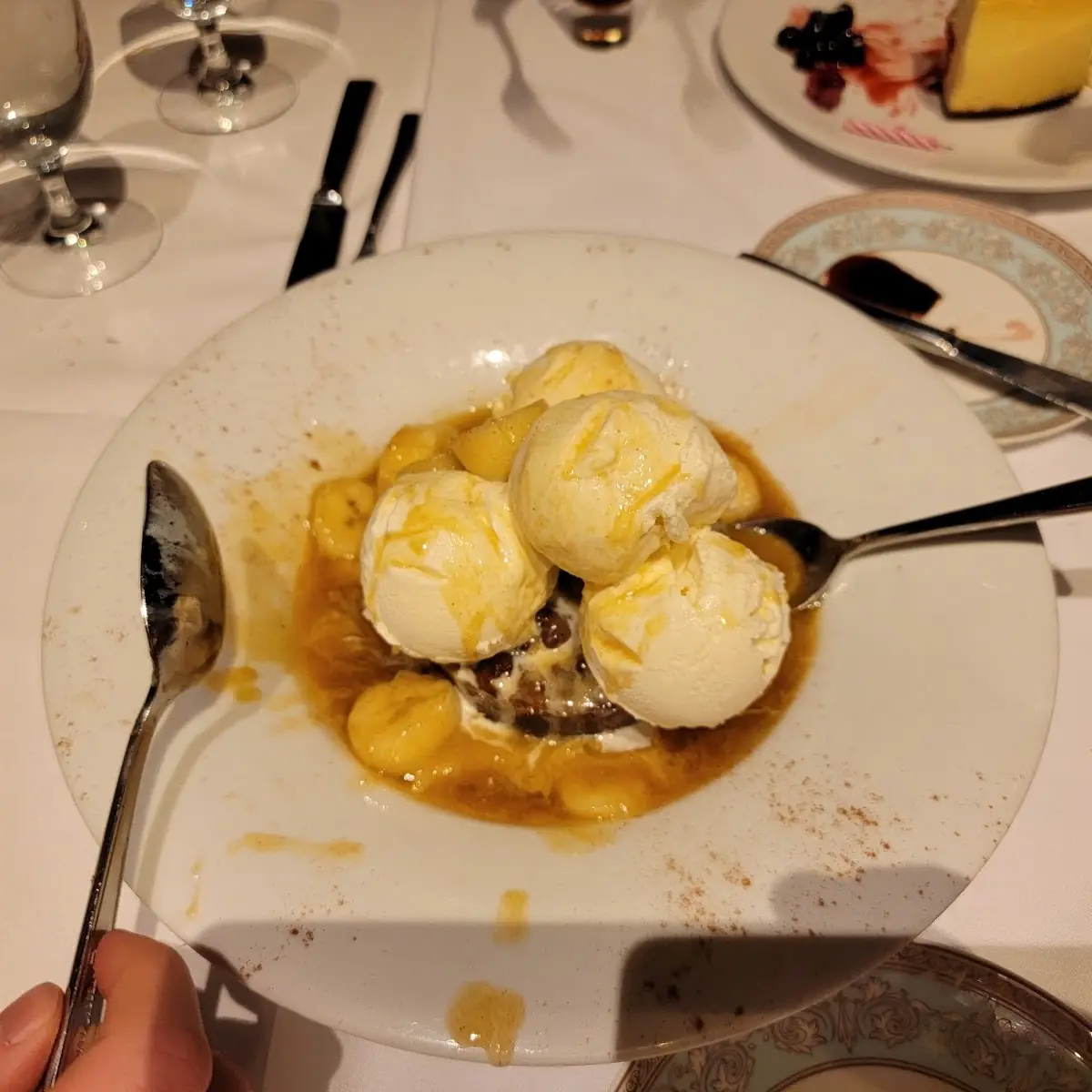 Table Side Banana Foster