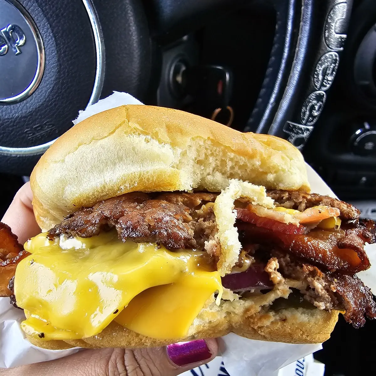 Butterburger Double Bacon Cheeseburger
