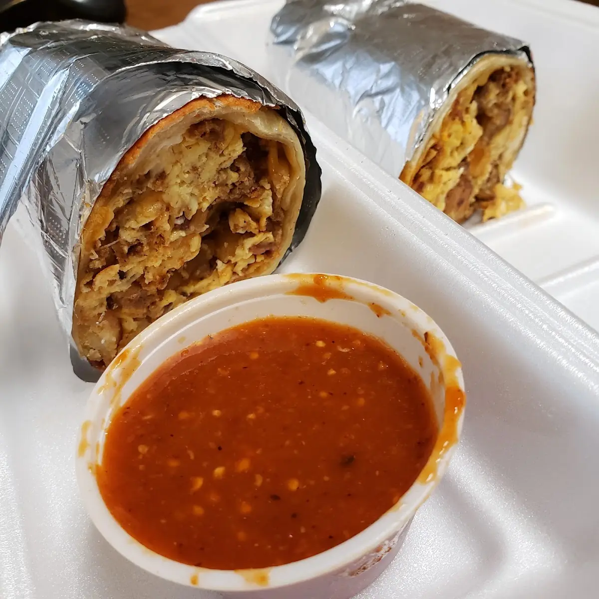 Breakfast Burrito Plate