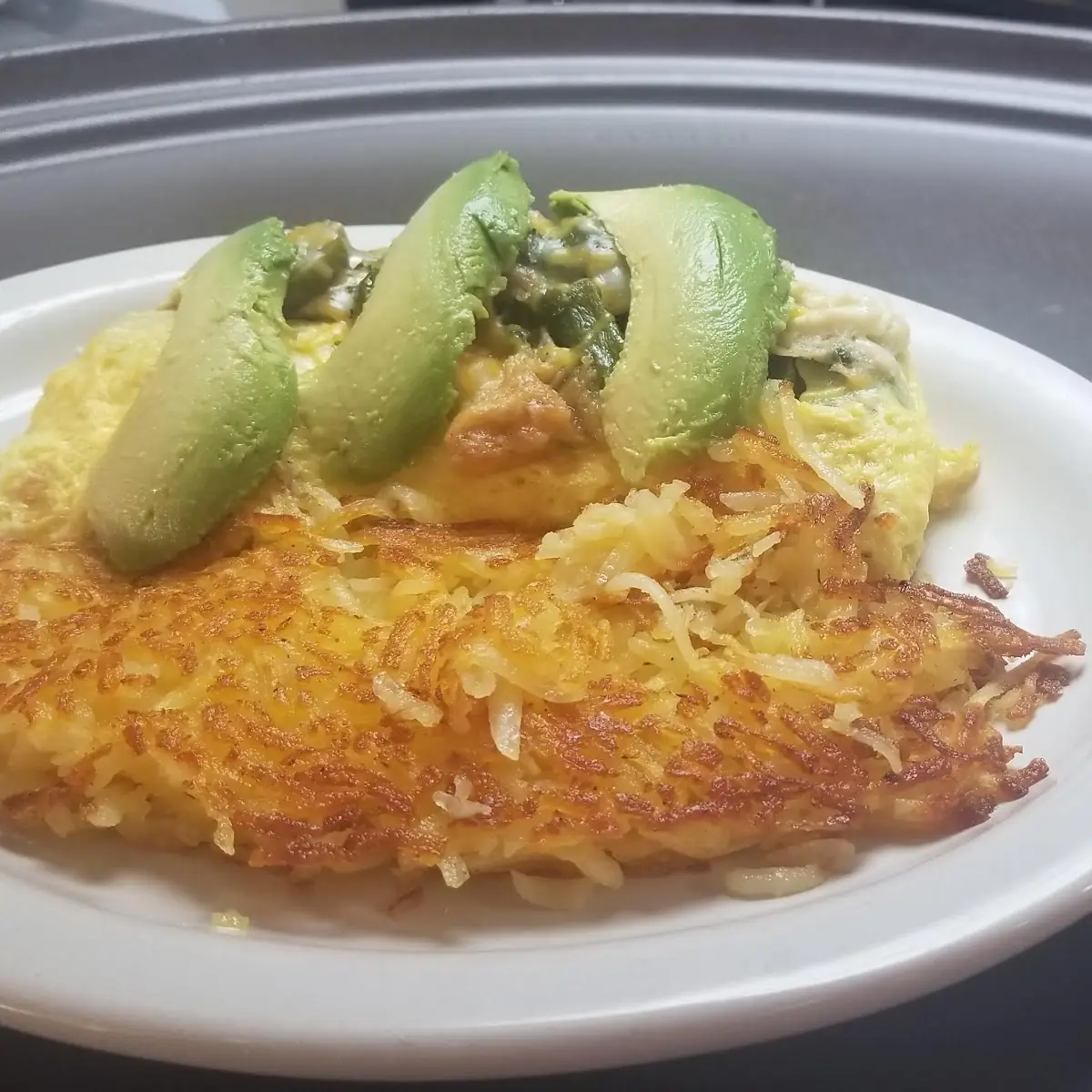 Steak Fajita Omelette