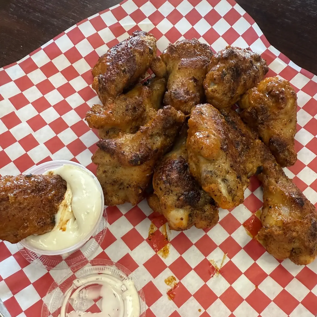 Glazed Chicken Wings